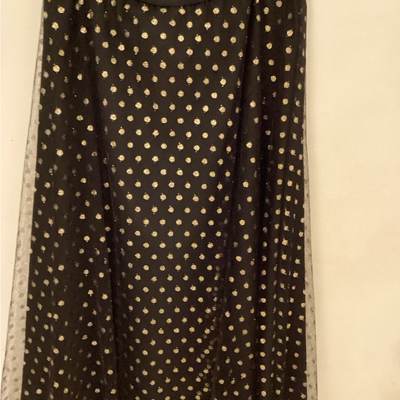 Gold polka dots skirt - Picture 2 of 4